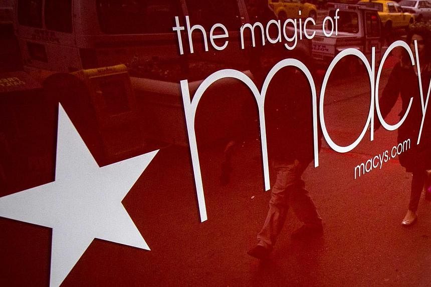 US department store giant Macy's said on Thursday it was shutting stories and cutting jobs to focus on online shopping. -- PHOTO: REUTERS