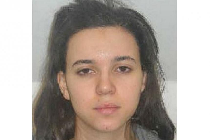 Hayat Boumeddiene, the suspected female accomplice of Islamist militants behind the attacks in Paris last week, allegedly entered Syria from Turkey on Jan 8, 2015. -- PHOTO: REUTERS