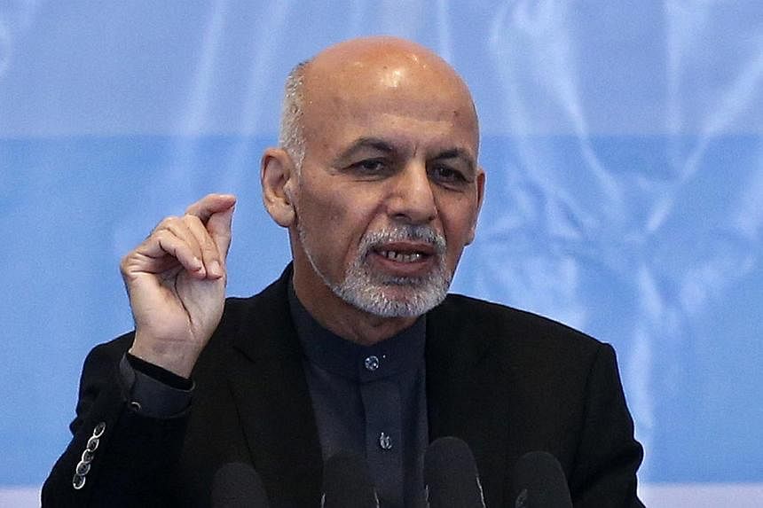 Afghan President Ashraf Ghani nominated ministers for his new Cabinet on Monday, after a wait of more than three months, to try to establish a working government to tackle the violence-racked country's problems. -- PHOTO: REUTERS