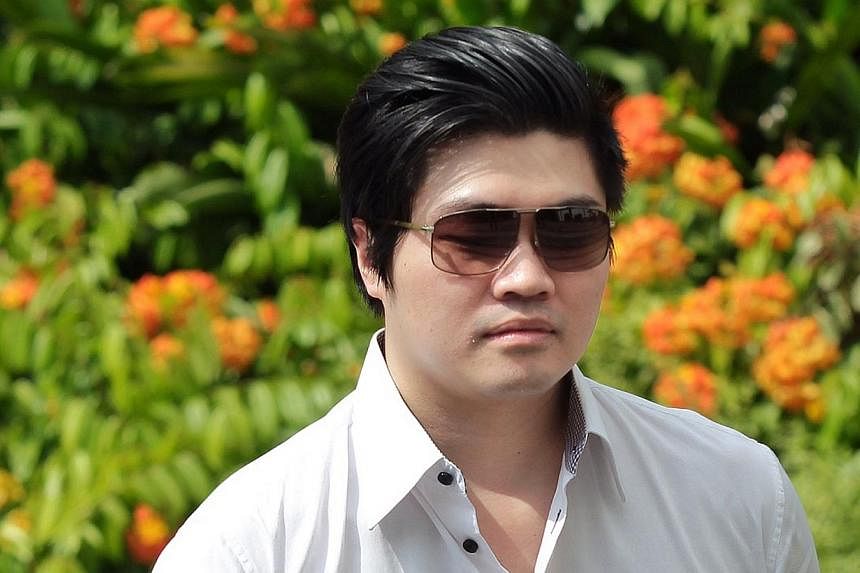 Eric Ding Si Yang was sentenced in July last year by a district court for providing three Lebanese football officials with prostitutes as bribes for fixing future matches. -- PHOTO: ST FILE