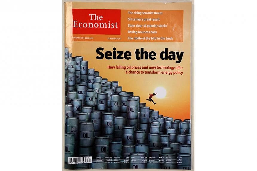 An issue of The Economist. -- PHOTO: ZAO BAO