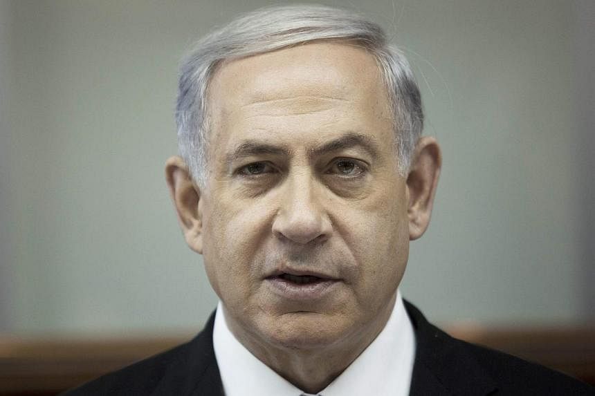 Israeli Prime Minister Benjamin Netanyahu said on Sunday a wave of anti-Semitism and what he called "Islamisation" in Western Europe are factors in a Jewish state push to expand trade with Asia. -- PHOTO: EPA