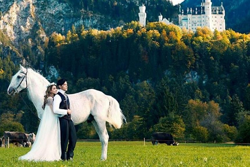 Jay Chou marries at a fairy tale wedding in England complete with