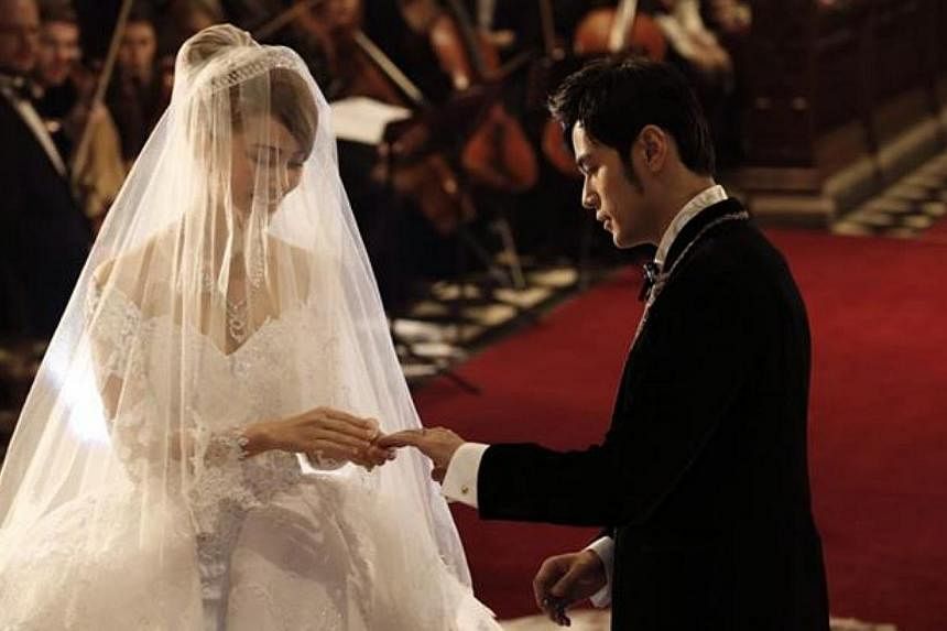 Jay Chou marries at a fairy tale wedding in England complete with