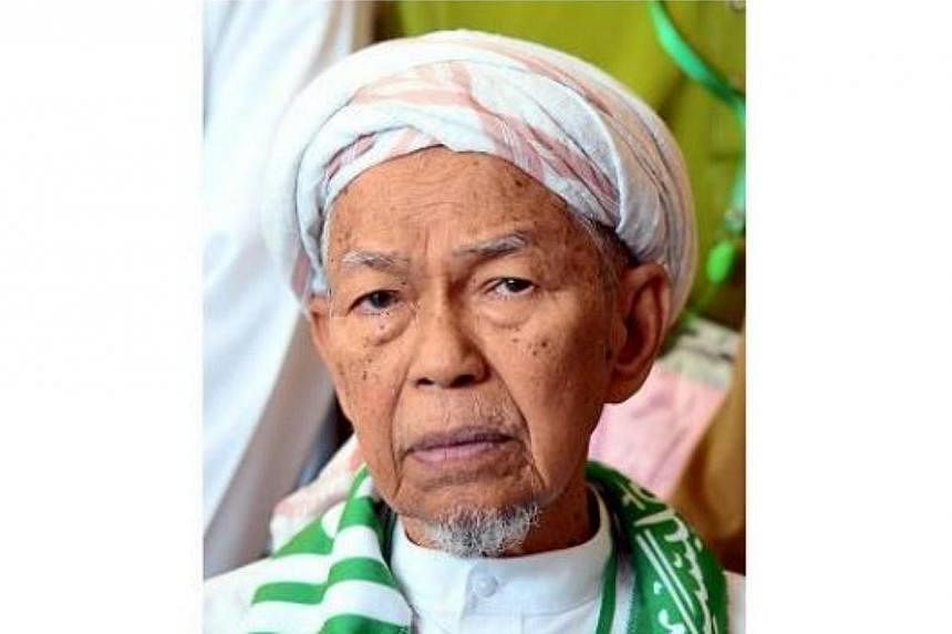 The spiritual leader of Malaysia's opposition PAS, Nik Aziz Nik Mat, has regained consciousness after being admitted to the Intensive Care Unit. -- PHOTO: THE STAR/ASIA NEWS NETWORK