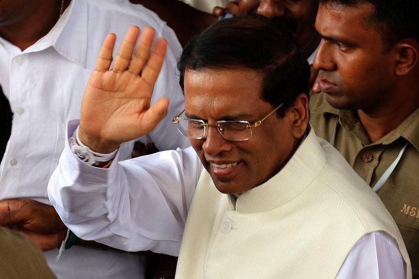 Sri Lanka's President Maithripala Sirisena (above), has said India is the "first, main concern" of his foreign policy and that he will review all projects awarded to Chinese firms, including a sea reclamation development in Colombo that would give Be