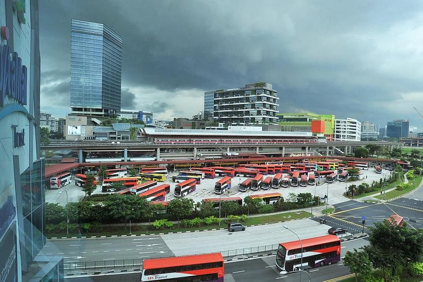 CapitaMall Trust's ongoing asset enhancement works for Bukit Panjang Plaza, Tampines Mall and IMM Building (pictured) are progressing smoothly, said Mr Wilson Tan, CEO of the trust's manager. -- PHOTO: ST FILE
