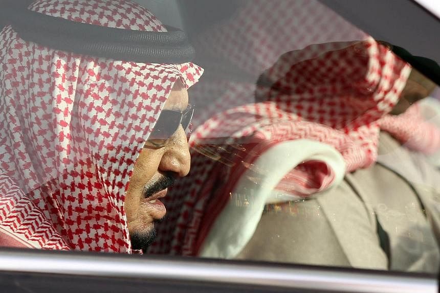 Saudi Arabia's King Salman arriving for the funeral of his half-brother, the late King Abdullah, in Riyadh on Jan 23, 2015. The United States does not expect any change in its relations with Saudi Arabia following the death of longtime King Abdullah 