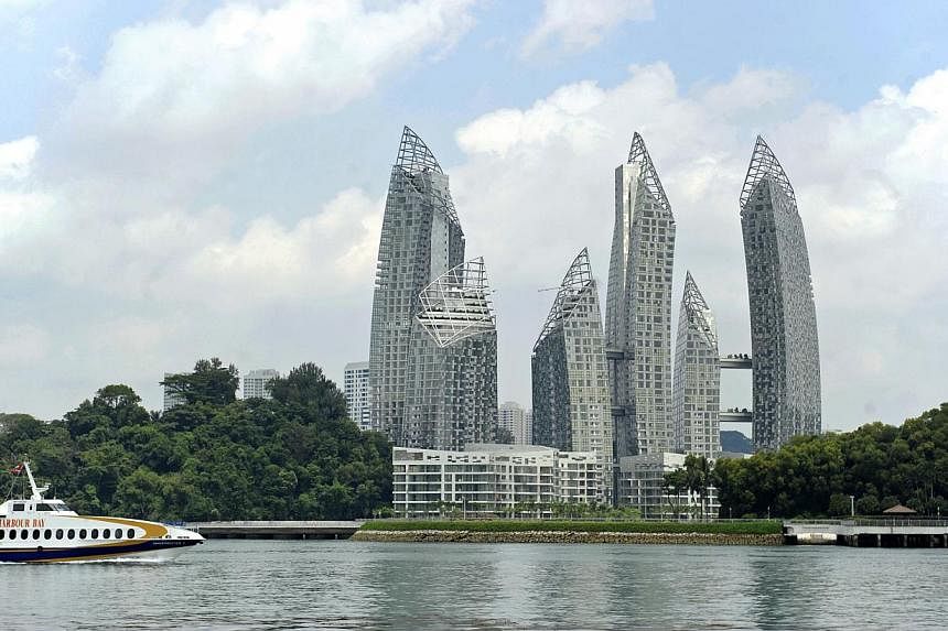 Shares of property developer Keppel Land and its parent company Keppel Corp both climbed on Monday (Jan 26) morning when trading resumed after a three-day halt. -- PHOTO: ST FILE