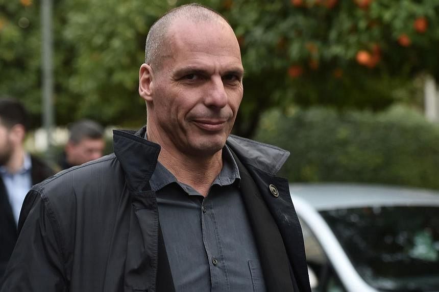 Greece named radical left-wing economist Yanis Varoufakis (above) its new finance minister on Tuesday, giving him the mammoth task of leading negotiations with international creditors over the country's bailout. -- PHOTO: AFP