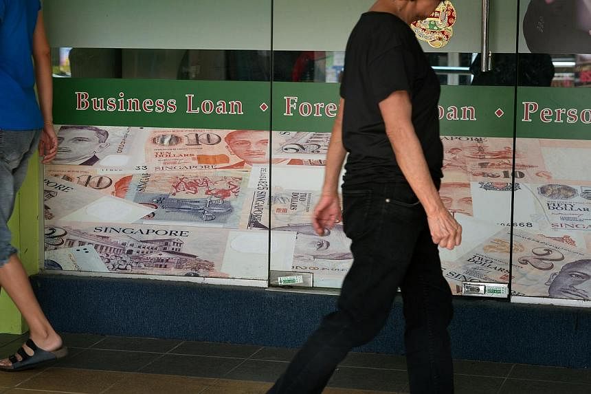 The proportion of bankruptcy orders with proofs of debt filed by licensed moneylenders jumped from 7.3 per cent in 2012 to 10.5 per cent in 2013. -- PHOTO: ST FILE