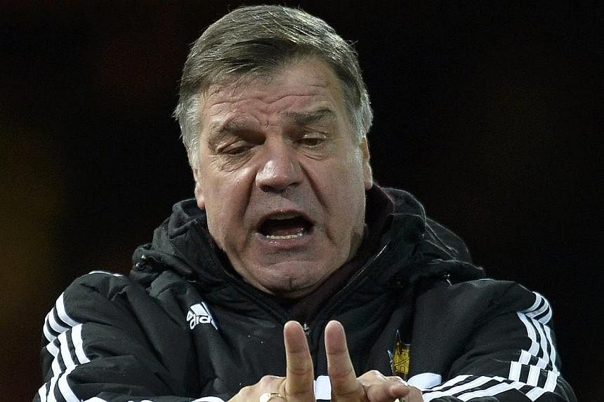 West Ham United manager Sam Allardyce on Thursday criticised Senegal over their behaviour with regard to his club's players Diafra Sakho and Cheikhou Kouyate. -- PHOTO: REUTERS