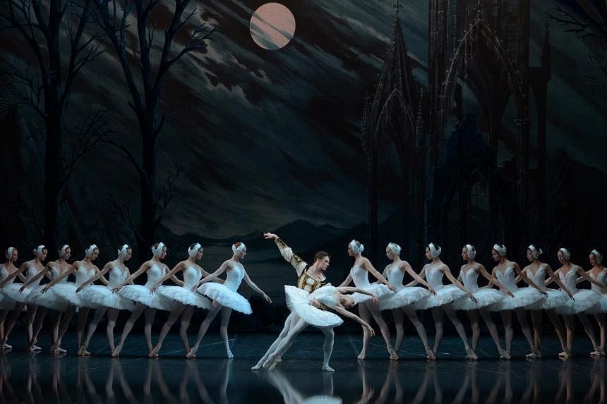The 55-member company will be presenting Tchaikovsky’s Swan Lake. -- PHOTO: ST PETERSBURG BALLET