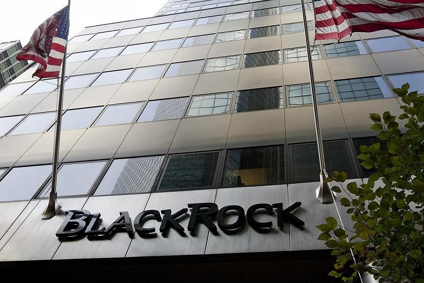 BlackRock Inc. signage is displayed at the offices of MF Global Holdings Ltd, in New York, US, Oct 31, 2011.&nbsp;Keppel Corporation disclosed on Thursday (Jan 29) that BlackRock Inc, an associate of Keppel Corp, now holds some 48.05 million shares i