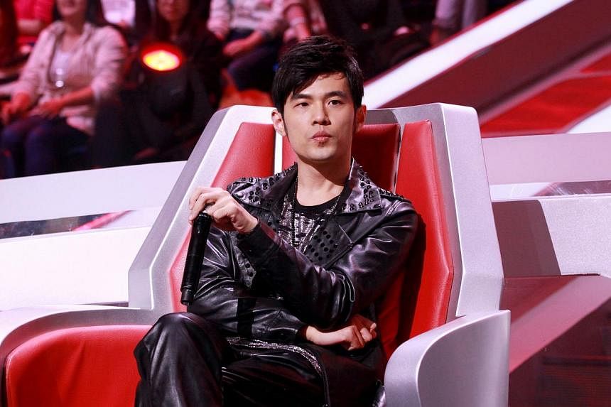 Pop king Jay Chou will join The Voice Of China as a judge in the coming fourth season, the talent show announced on Weibo today. -- PHOTO:&nbsp;MEDIACORP