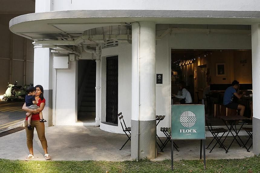 Trendy cafes have popped up in older estates, such as Tiong Bahru. Gentrification need not be a zero-sum game that pits "winners" (gentrified newcomers) against "losers" (older residents and business owners). With proactive planning and careful manag