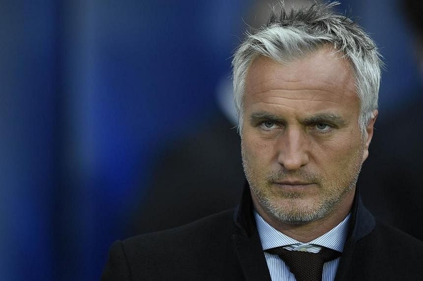 Former France winger David Ginola's (above) bid for the Fifa presidency ended Friday after he failed to receive the required five nominations from football associations needed to continue his bid. -- PHOTO: AFP