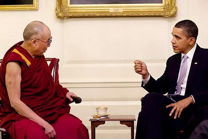 President Obama and the Dalai Lama meeting at the White House in February 2010.&nbsp;US President Barack Obama and the Dalai Lama are scheduled to attend the US National Prayer Breakfast in Washington next week, but it was unclear if they will hold a