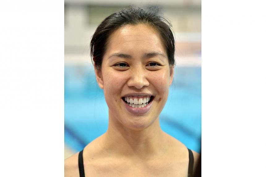 Former national swimmer Joscelin Yeo has given birth to her third child, a boy, The New Paper reported on Saturday. -- PHOTO: ST FILE