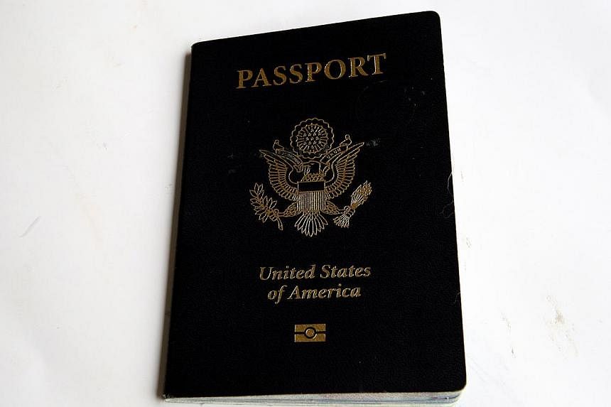 A United States of America passport. United States politicians are calling for changes to a law that allows Europeans and other foreigners to enter the country without visas, citing fears that jihadists could exploit the rules to stage attacks on Ame