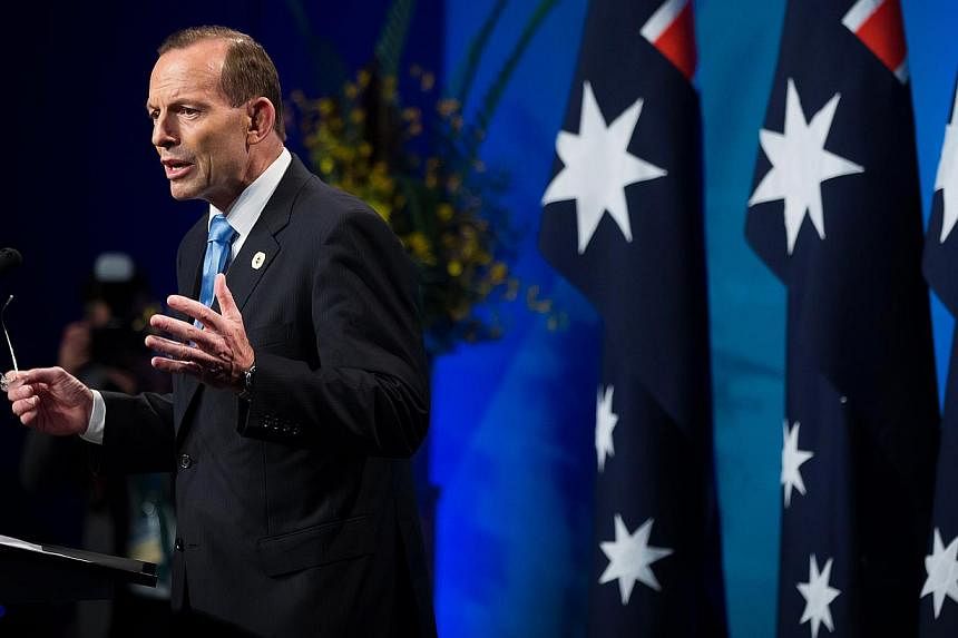 Australian Prime Minister Tony Abbott says his government have "lessons to learn" from a stunning state election rout in Queensland, amid growing questions about his leadership after his unpopular move to knight Britain's Prince Philip. -- PHOTO: BLO