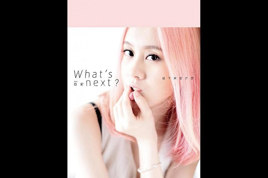 Bai An's new album, What's Next? has two songs topping the Global Chinese Golden Charts.