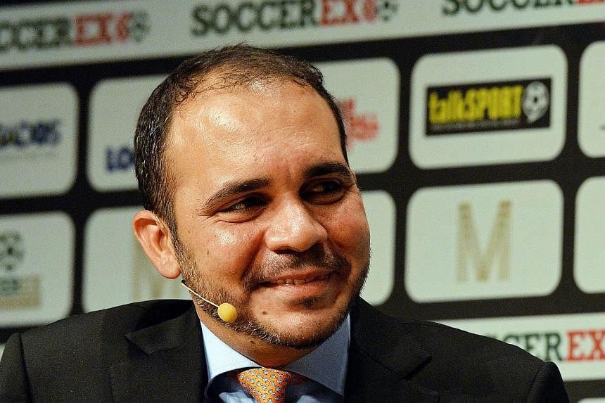 Prince Ali bin Al-Hussein of Jordan launched his bid for the Fifa presidency on Tuesday and said it was time for the "culture of intimidation" in world football's governing body to end. -- PHOTO: AFP