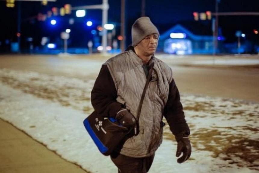 The donations from over 8,000 people will be more than enough to buy a car for 56-year-old James Robertson (above), the subject of a Detroit Free Press article Sunday about his arduous daily commute in the US state of Michigan. -- PHOTO: GO FUND ME