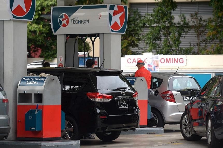 Petrol prices are creeping back up, after falling in January to rates last seen in 2009, with&nbsp;Caltex and Shell revising their prices on Wednesday, Feb 4, 2015, followed by Esso on Thursday.&nbsp;-- PHOTO: ST FILE