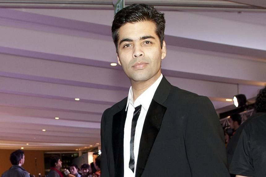 The "roast" hosted by film-maker Karan Johar comically insulted several Bollywood actors in front of a large star-strewn audience in a format common in Western countries, but rarely seen in India. -- PHOTO: MARINA BAY SANDS