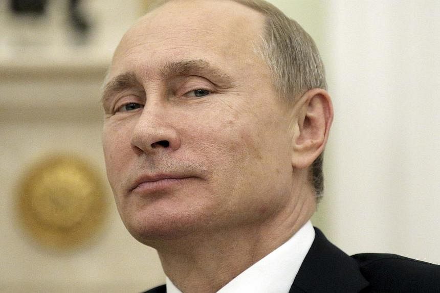 A Pentagon study from 2008 claimed that Russian President Vladimir Putin (above) has Asperger's syndrome, giving him a need to exert "extreme control" when faced with crises, according to the report released on Thursday. -- PHOTO: REUTERS