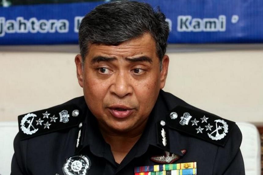 A 45-year-old foreign militant was detained while on a transit stop in Malaysia. Inspector-General of Police Khalid Abu Bakar (pictured) said the suspect has been with a Syrian militant group since May 2012. -- PHOTO: THE STAR/ ASIA NEWS NETWORK&nbsp