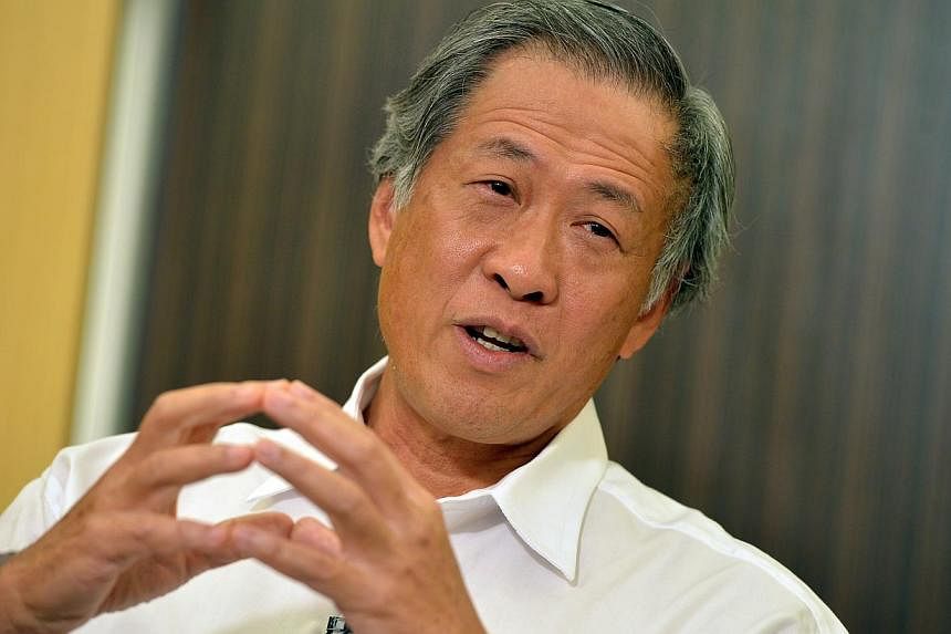 A huge build-up in defence and military forces in the Asia-Pacific region is taking place amidst a dearth of institutions and channels for major Asian countries to communicate with one another, warned Defence Minister Ng Eng Hen. -- PHOTO: ST FILE
