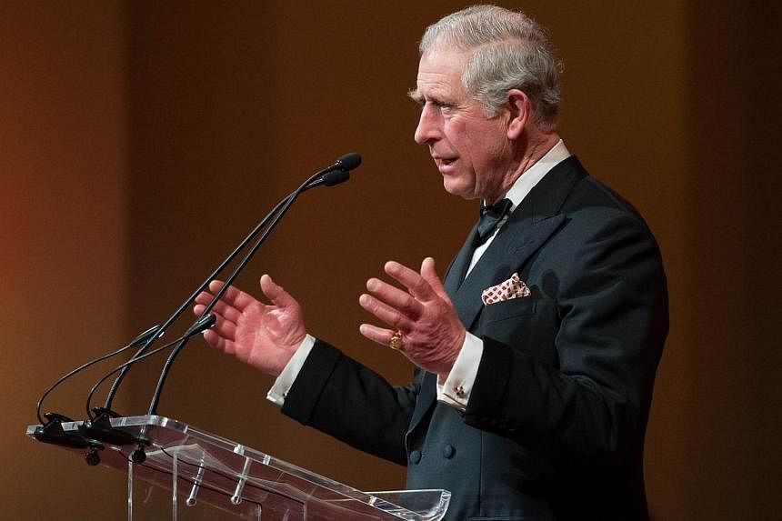 In a BBC radio interview, Prince Charles said radicalisation was "one of the greatest worries" and the issue could not be simply "swept under the carpet". -- PHOTO: AFP