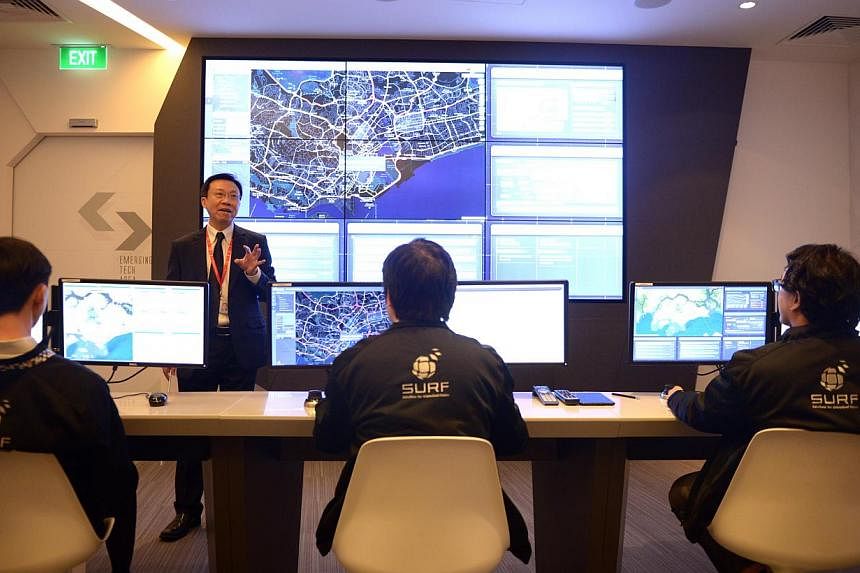 Tech solutions provider NCS opened a new lab to test next-generation tech solutions that can help Singapore to integrate information across agencies, stream closed-circuit television footage and gather real-time traffic data - all on one screen, on M