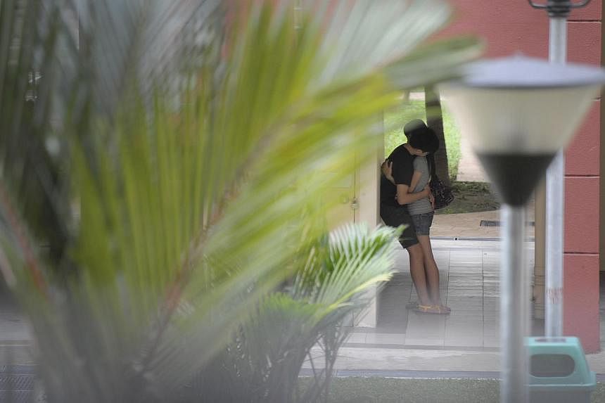 An increasing number of teenagers are becoming sexually active, thinking that it is normal for them to have sex, social workers say. -- PHOTO: ST FILE