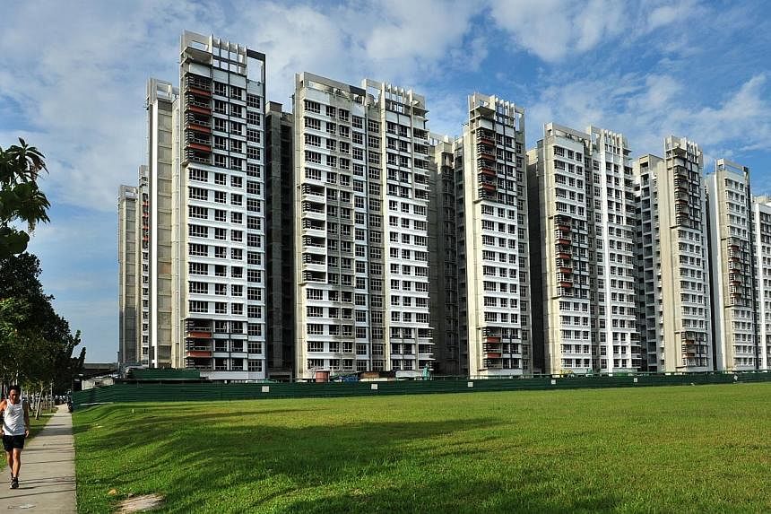 About 77 per cent of new two-room flats were allocated to singles between 2013 and 2014, even though only a third of these flats were set aside for them, said Minister of State for National Development Maliki Osman on Thursday, Feb 12, 2015. -- PHOTO