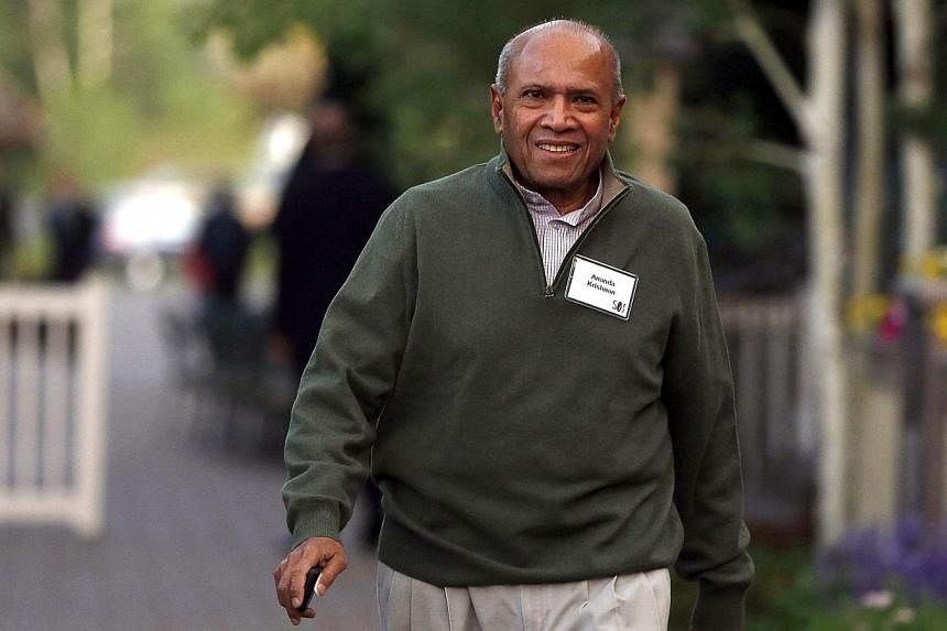 Malaysian billionaire Ananda Krishnan, who sold his collection of power plants to 1MDB, has been in talks with 1MDB to become a cornerstone investor in the long-delayed US$3 billion (S$4 billion) listing of its power assets.&nbsp;-- PHOTO: REUTERS