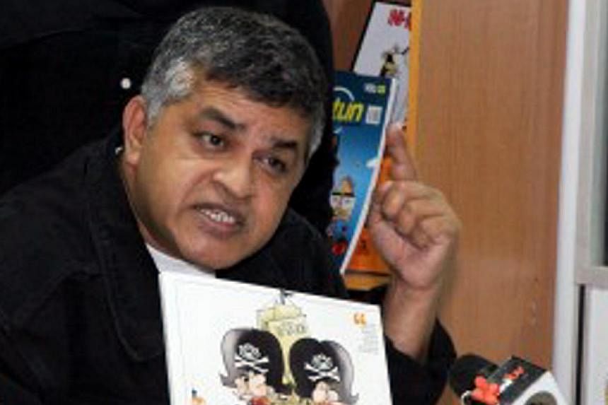 Controversial Malaysian cartoonist Zulkifli Anwar Ulhaque, better known as Zunar, will release a new book focusing on Prime Minister Najib Razak's wife Rosmah Mansor. -- PHOTO: KEADILAN DAILY&nbsp;