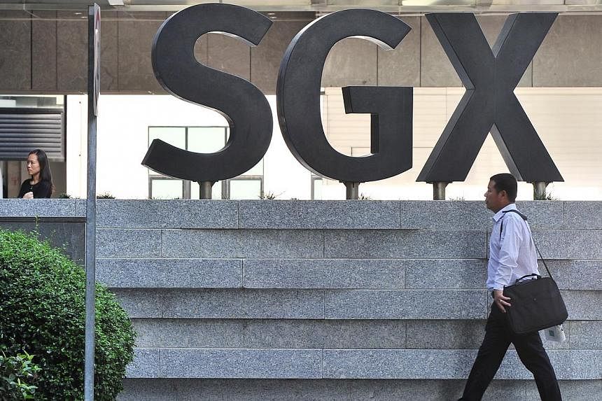 The Singapore Exchange issued a "trade with caution" on United Engineers on Friday after querying the company on a 7.52 per cent surge in its share price on Thursday. -- PHOTO:&nbsp;LIM YAOHUI FOR THE STRAITS TIMES