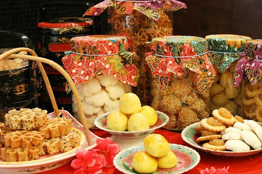 Chinese New Year goodies from Grand Mercure Singapore Roxy hotel. -- PHOTO: GRAND MERCURE SINGAPORE ROXY