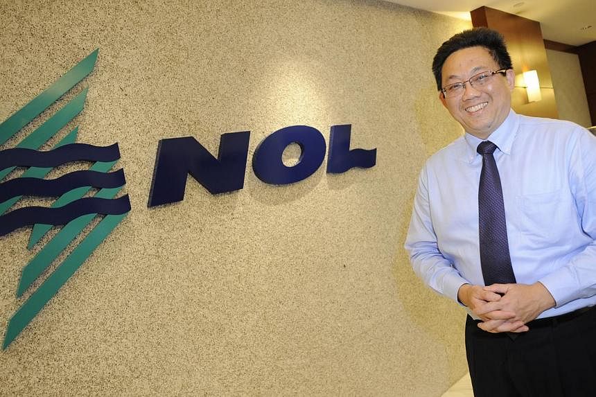 Ng Yat Chung, CEO of Neptune Orient Lines, in a photo taken in 2012 at the NOL Building. -- ST PHOTO: ASHLEIGH SIM