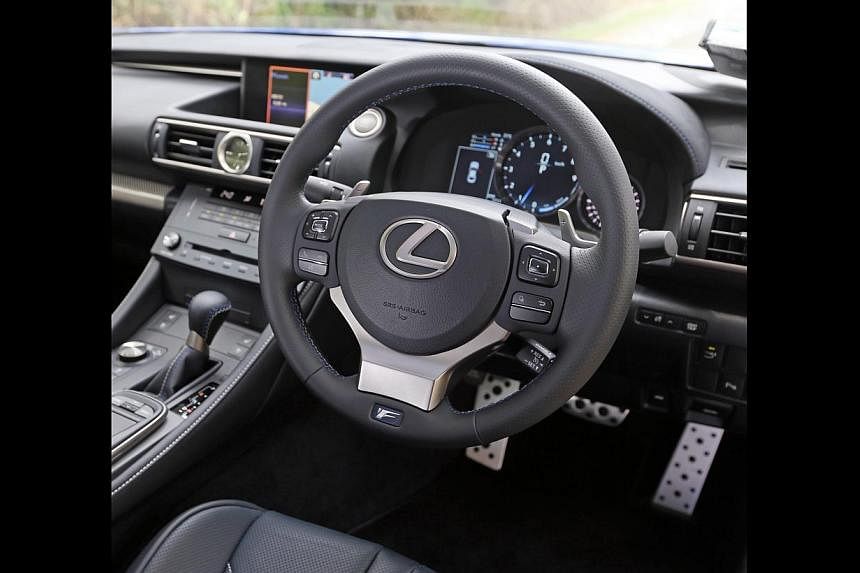 Silence takes a back seat to power, performance and aural presence in the new Lexus RC F.