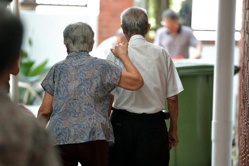 The Silver Support Scheme (SSS) aims to top up the incomes of Singaporeans aged 65 or above who have not accumulated sufficient retirement savings during their working life. -- ST PHOTO: KUA CHEE SIONG