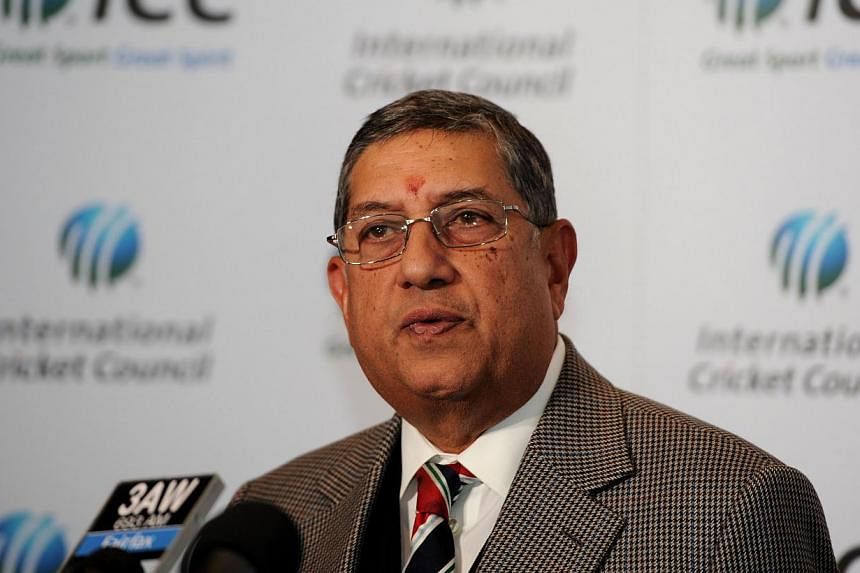 India's top financial policing agency is probing world cricket boss Narayanaswami Srinivasan and others over an alleged US$69 million (S$93.6 million) "facilitation fee" paid over broadcast rights for the Indian Premier League, an official said on Tu