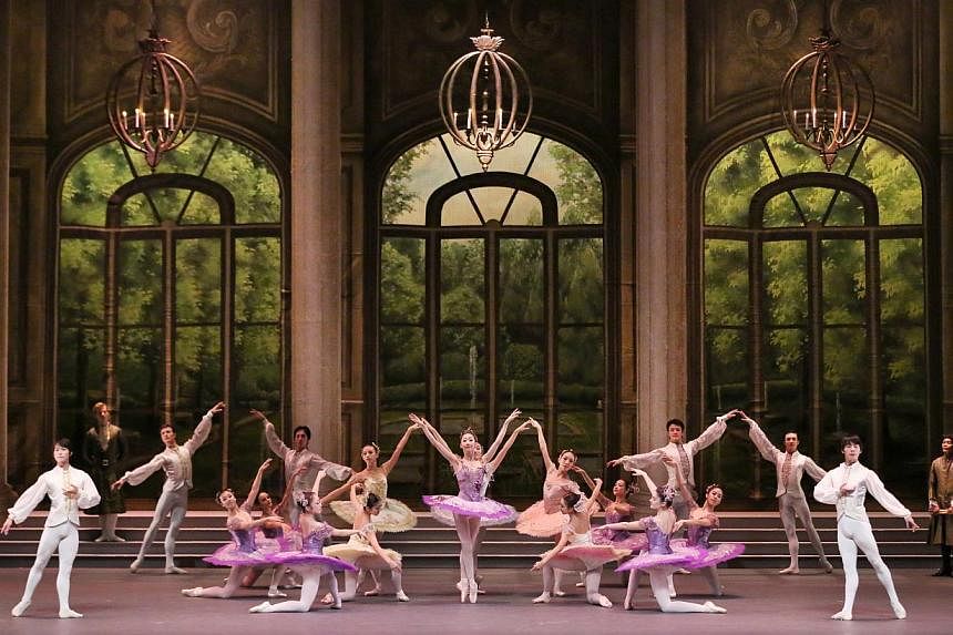 Singapore Dance Theatre is kicking off the season with fairy-tale classic Sleeping Beauty. -- PHOTO: NICOLETHEN STUDIO