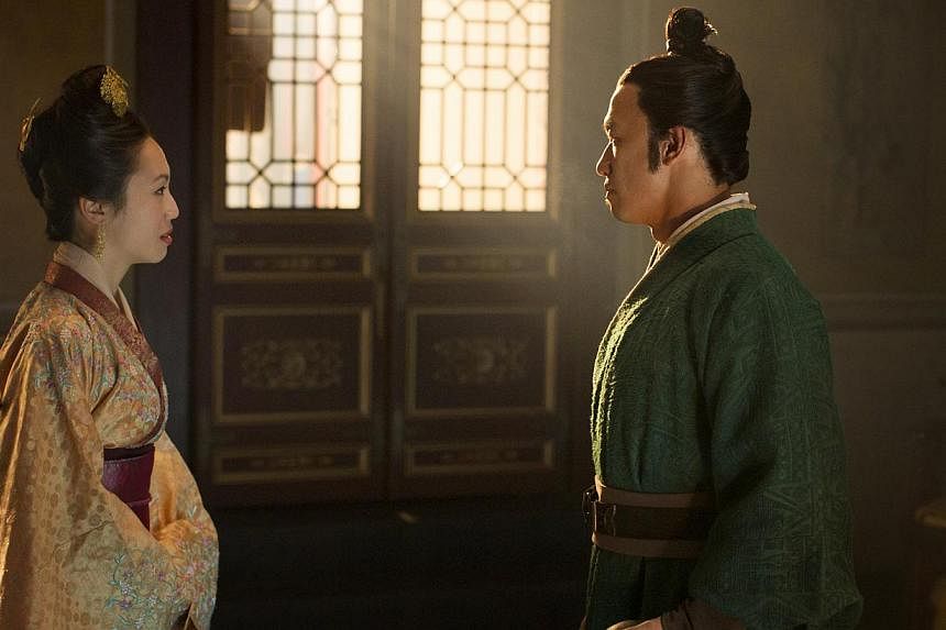 A still from Marco Polo, starring Oon Shu An and Chin Han. -- PHOTO: PHIL BRAY FOR NETFLIX&nbsp;