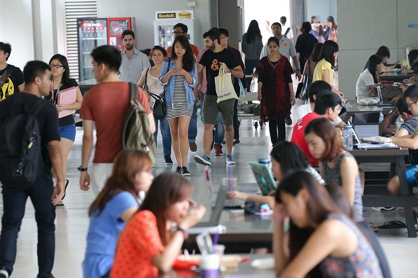 The new cohort of freshmen at Nanyang Technological University (NTU) will have at least five more academic courses to choose from. -- PHOTO: ST FILE &nbsp;