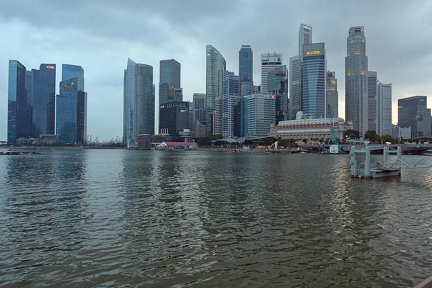 Services now account for a quarter of Singapore's total exports and the sector is growing faster than exports of goods, latest government figures show. -- PHOTO: ST FILE