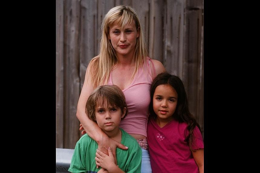 Patricia Arquette is mum to child actors Ellar Coltrane (above) and Lorelei Linklater in Boyhood. --&nbsp;PHOTO: UIP